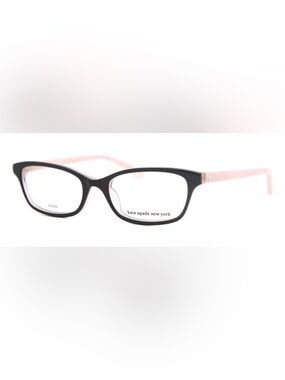 NWT Kate Spade Abbeville 807 Black Pink Eyeglasses Prescription Authentic